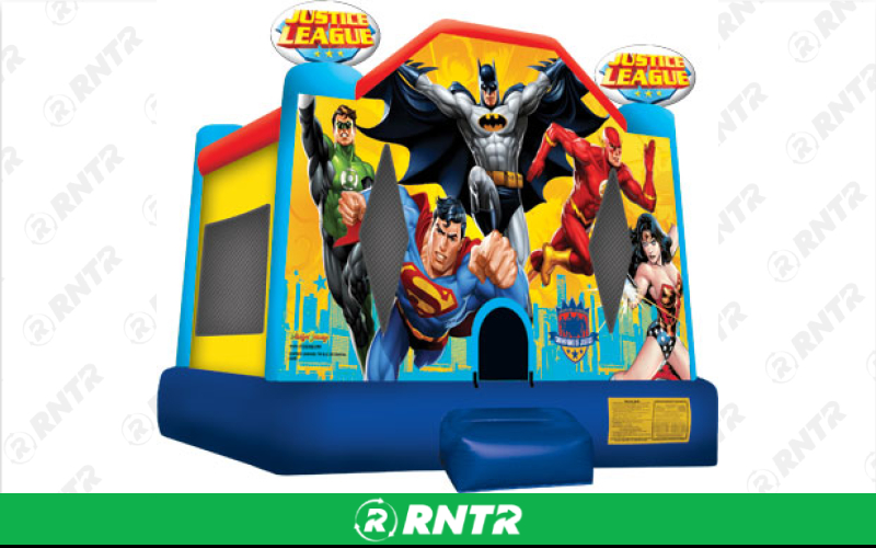 Generic 15x15 Justice League Bounce House – For rent in york, pennsylvania – A and R Rental | RNTR.com – Image 1