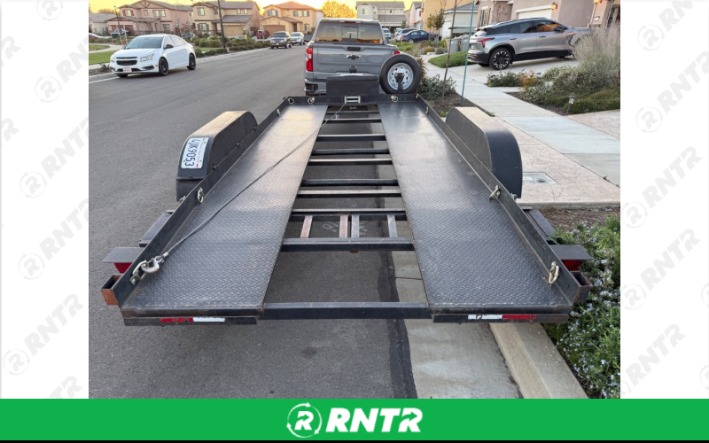 One Stop Trailers 16FT Equipment &amp; Car Hauler Trailer – Ready to Tow – For rent in Woodland, California – BF Trailer Rentals LLC | RNTR.com – Image 2 of 6