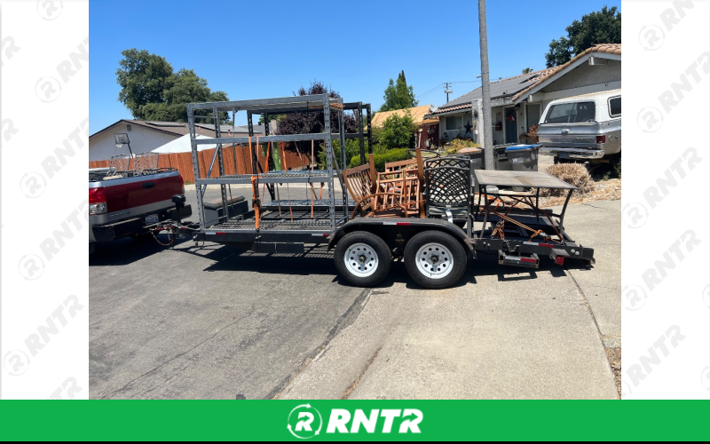 One Stop Trailers 16FT Equipment &amp; Car Hauler Trailer – Ready to Tow – For rent in Woodland, California – BF Trailer Rentals LLC | RNTR.com – Image 5 of 6