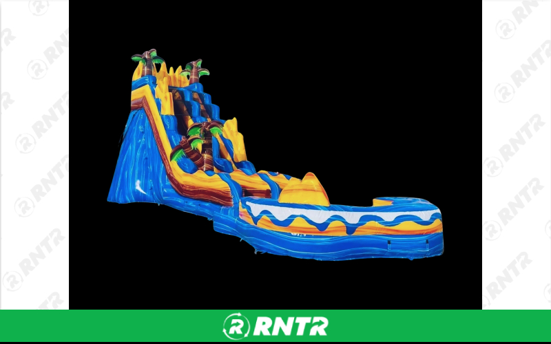  19' Oasis Palm Slide – For rent in waycross, georgia – CBR EQUIPMENT RENTAL | RNTR.com – Image 1