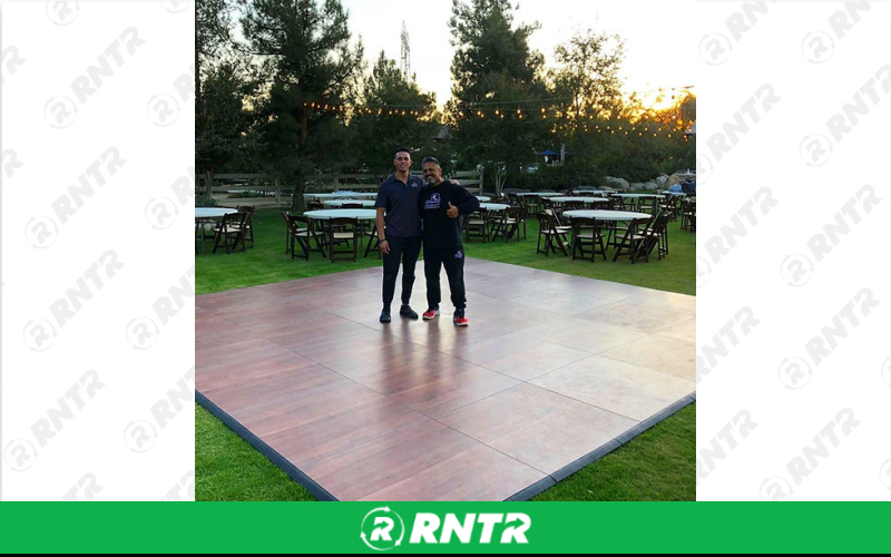 Generic 21'x21' Maple Dance Floor – For rent in spokane, washington – Entertainment Warehouse | RNTR.com – Image 1