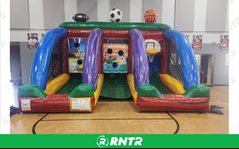 Generic 3 in 1  Sports Challenge – For rent in pompano-beach, florida – South Florida Bounce | RNTR.com – Image 1