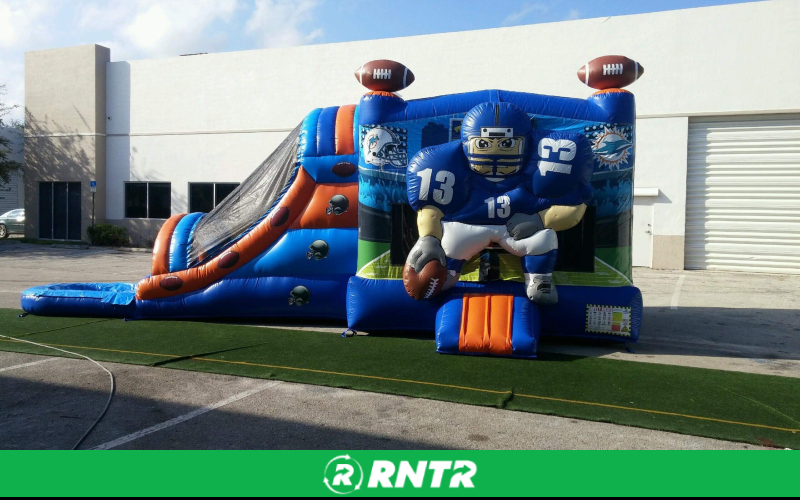 Generic 4 in 1  3D Dolphins Combo – For rent in pompano-beach, florida – South Florida Bounce | RNTR.com – Image 1