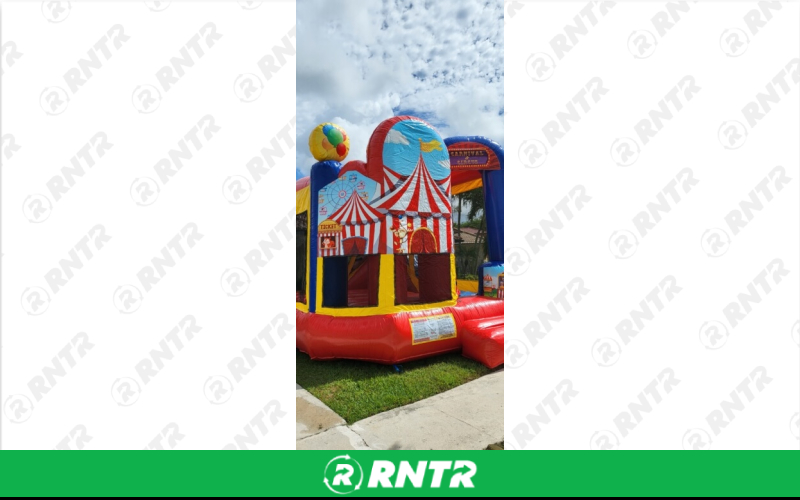 Generic 4 in 1 Carnival/Circus Combo – For rent in pompano-beach, florida – South Florida Bounce | RNTR.com – Image 1