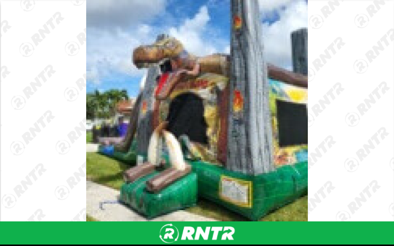Generic 4 in 1 Jurassic Island Combo – For rent in Pompano Beach, Florida – South Florida Bounce | RNTR.com – Image 2 of 3
