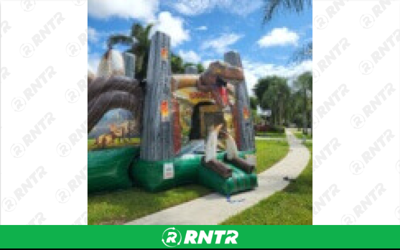 Generic 4 in 1 Jurassic Island Combo – For rent in Pompano Beach, Florida – South Florida Bounce | RNTR.com – Image 3 of 3