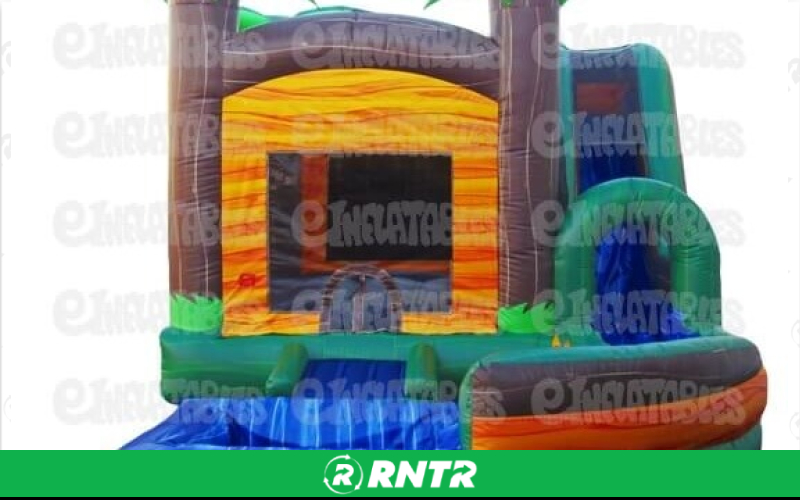 Generic 4 in 1 Paradise Jump and Splash – For rent in pompano-beach, florida – South Florida Bounce | RNTR.com – Image 1
