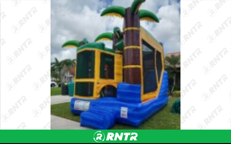 Generic 4 in 1 Tropical Breeze Combo – For rent in pompano-beach, florida – South Florida Bounce | RNTR.com – Image 1