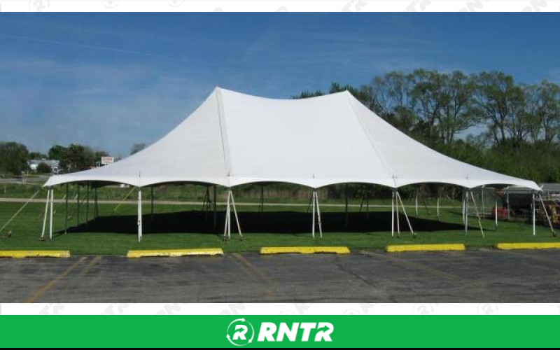 Generic 40 x 40 Tension Tent – For rent in York, Pennsylvania – A and R Rental | RNTR.com – Image 1 of 1