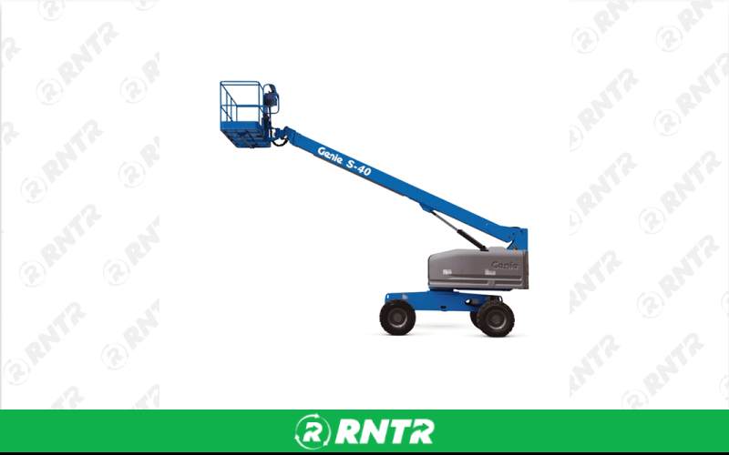  40ft. Stick Boom Genie S40 – For rent in waycross, georgia – CBR EQUIPMENT RENTAL | RNTR.com – Image 1