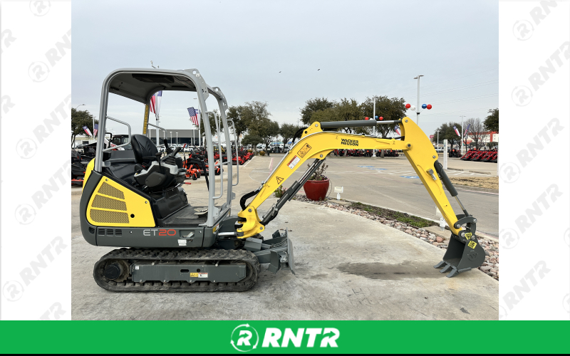 Wacker Neuson 4200lb Mini Excavator ET20 ROPS – For rent in fort-worth, texas – FW EQUIPMENT RENTALS | RNTR.com – Image 1