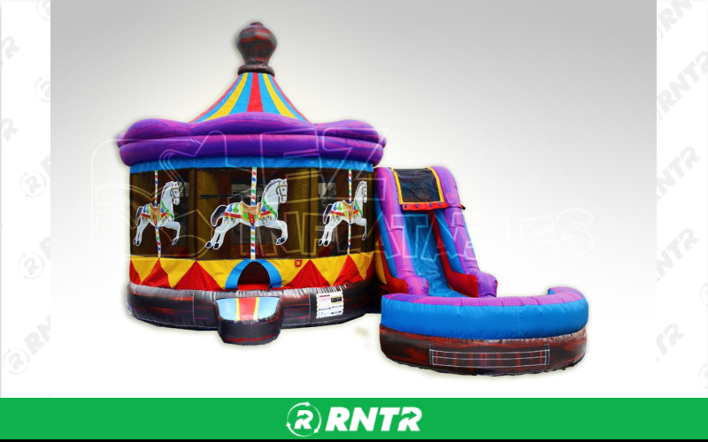 Generic 5 in 1 Carousel Combo – For rent in pompano-beach, florida – South Florida Bounce | RNTR.com – Image 1