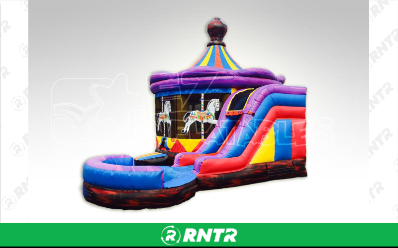 Generic 5 in 1 Carousel Combo – For rent in Pompano Beach, Florida – Palm Beach Party and Bounce | RNTR.com – Image 2 of 3