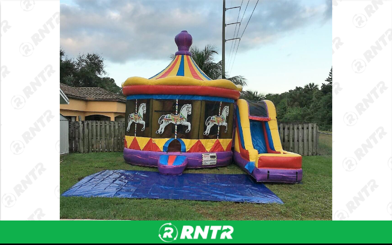 Generic 5 in 1 Carousel Combo – For rent in Pompano Beach, Florida – Palm Beach Party and Bounce | RNTR.com – Image 3 of 3