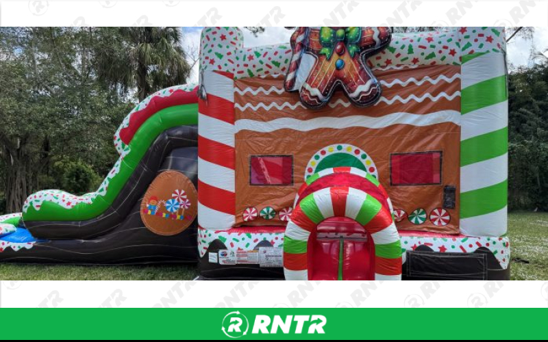 Generic 5 in 1 Gingerbread Combo – For rent in Pompano Beach, Florida – South Florida Bounce | RNTR.com – Image 2 of 3