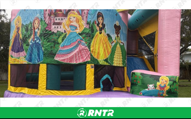 Generic 5 in 1 Princess Combo – For rent in pompano-beach, florida – South Florida Bounce | RNTR.com – Image 1