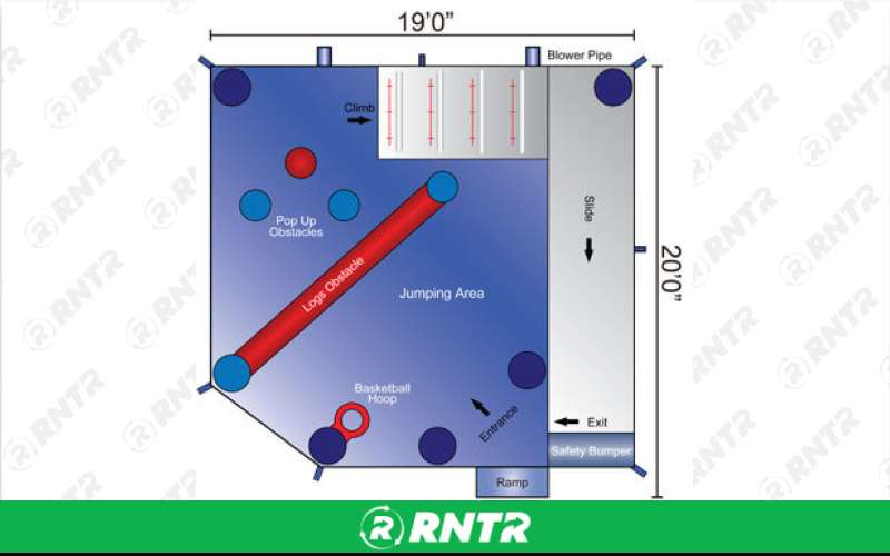 Generic 5 in 1 Princess Combo – For rent in Pompano Beach, Florida – South Florida Bounce | RNTR.com – Image 2 of 3