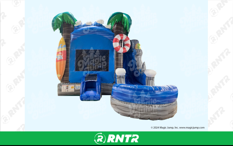 Generic 6 in 1 Malibu Beach Combo – For rent in Pompano Beach, Florida – Palm Beach Party and Bounce | RNTR.com – Image 2 of 3
