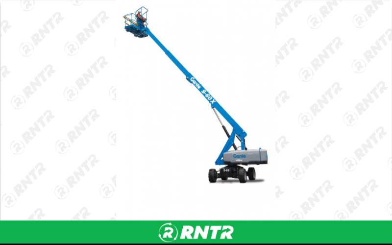  60ft. Stick Boom Genie S60 – For rent in waycross, georgia – CBR EQUIPMENT RENTAL | RNTR.com – Image 1