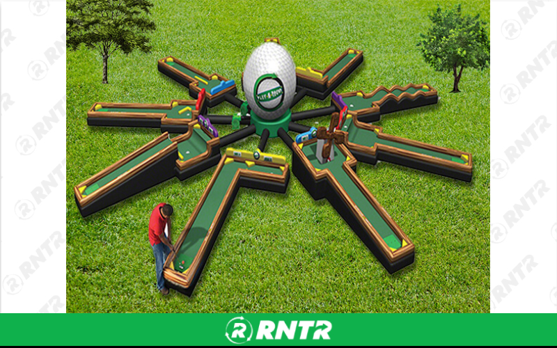 Generic 9 Hole Mini Golf – For rent in pompano-beach, florida – South Florida Bounce | RNTR.com – Image 1