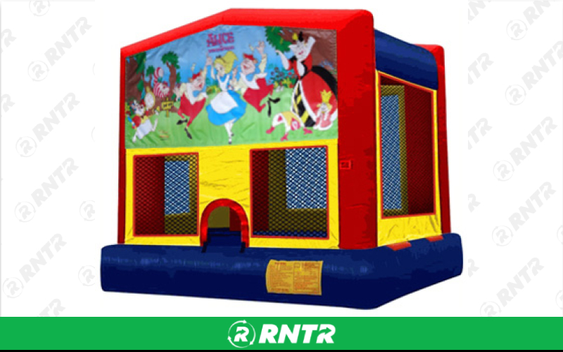 Generic Alice in Wonderland Banner – For rent in pompano-beach, florida – South Florida Bounce | RNTR.com – Image 1