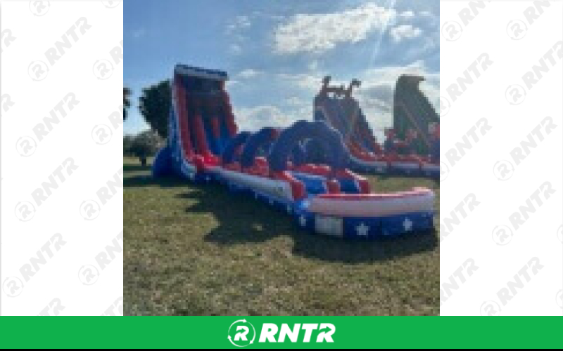 Generic All American Water Slide 30ft DL – For rent in Pompano Beach, Florida – Palm Beach Party and Bounce | RNTR.com – Image 2 of 3