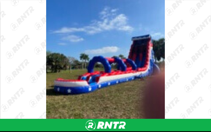 Generic All American Water Slide 30ft DL – For rent in Pompano Beach, Florida – Palm Beach Party and Bounce | RNTR.com – Image 3 of 3