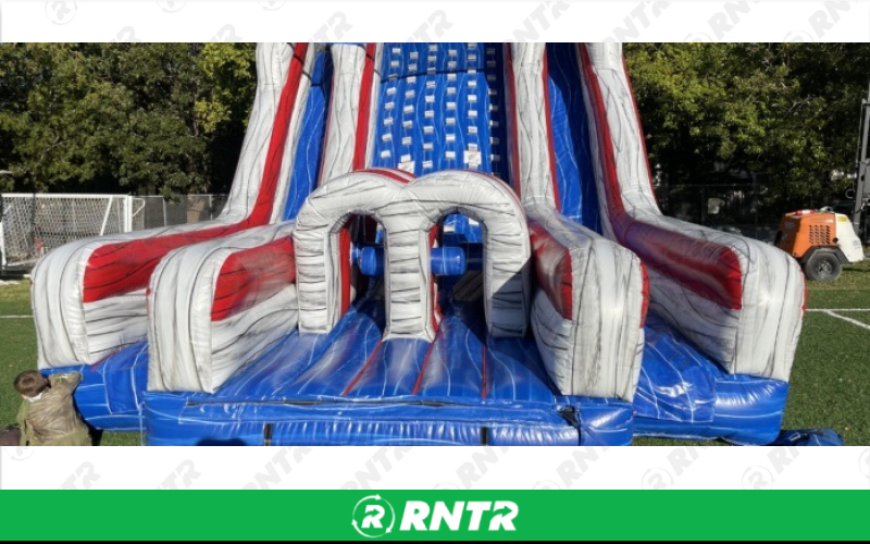 Generic American Rock Wall Slide – For rent in pompano-beach, florida – South Florida Bounce | RNTR.com – Image 1