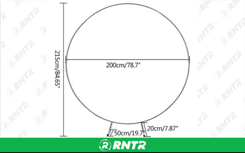 Generic ARCH - ROUND SILVER – For rent in lafayette, indiana – Midwest Rentals Inc  | RNTR.com – Image 1