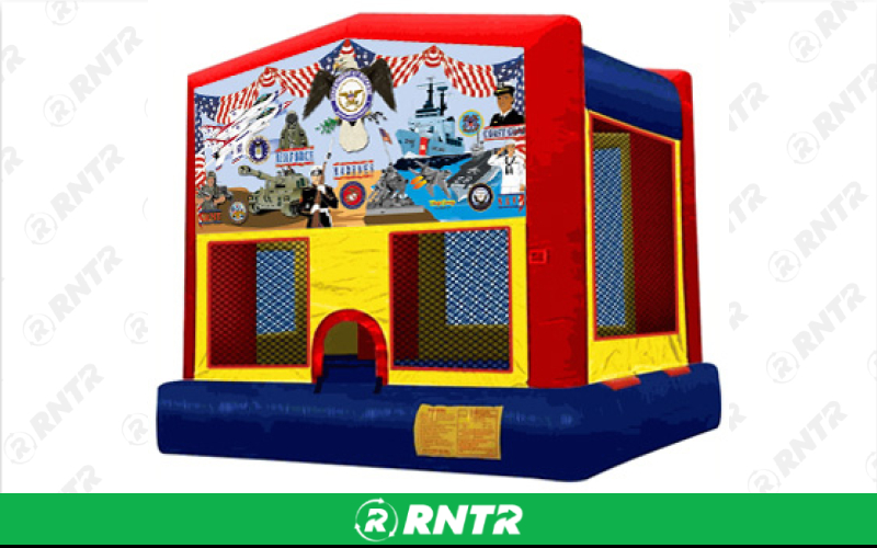 Generic Armed Forces Banner – For rent in pompano-beach, florida – South Florida Bounce | RNTR.com – Image 1