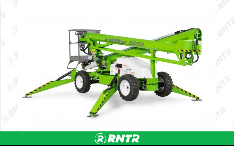 Generic ARTICULATING BOOM LIFT - 50 FT - 4X4 W/OR – For rent in fayetteville, tennessee – Christopher Equipment | RNTR.com – Image 1