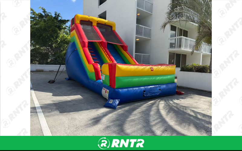 Generic Baby Screamer 18' Dry Slide – For rent in pompano-beach, florida – South Florida Bounce | RNTR.com – Image 1