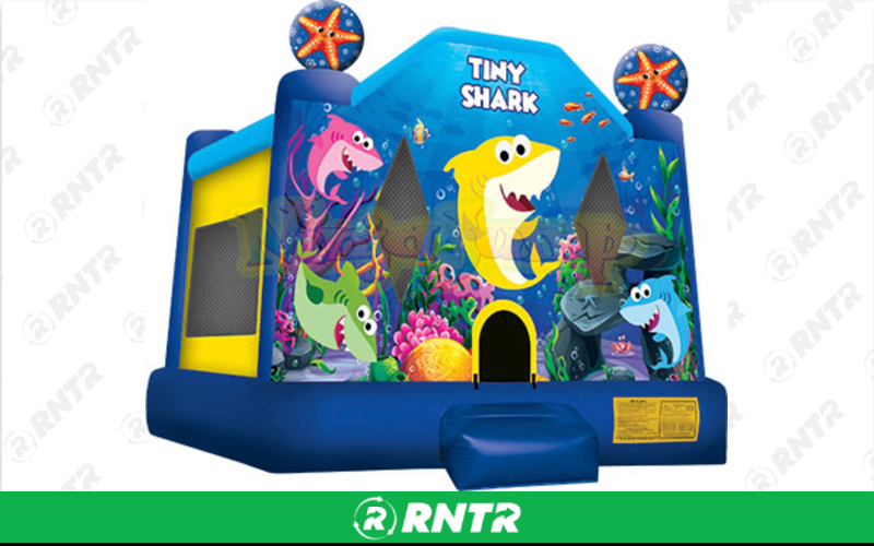 Generic Baby Shark Bounce House – For rent in pompano-beach, florida – South Florida Bounce | RNTR.com – Image 1
