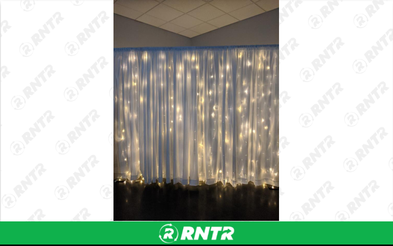 Generic BACKDROP - LIGHT CURTAIN – For rent in Lafayette, Indiana – Midwest Rentals Inc  | RNTR.com – Image 1 of 1