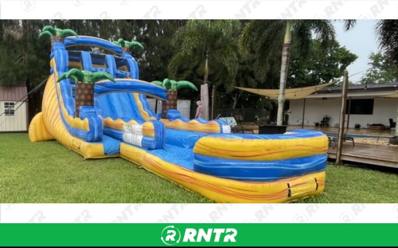 Generic Baja Splash Water Slide 20ft DL – For rent in Pompano Beach, Florida – Palm Beach Party and Bounce | RNTR.com – Image 1 of 1