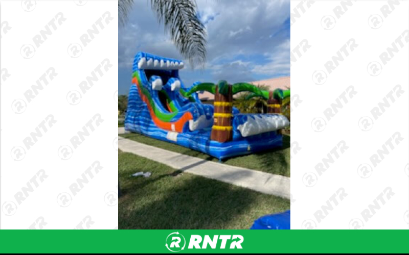 Generic Beach Break Water Slide 25ft SL – For rent in Pompano Beach, Florida – Palm Beach Party and Bounce | RNTR.com – Image 1 of 1