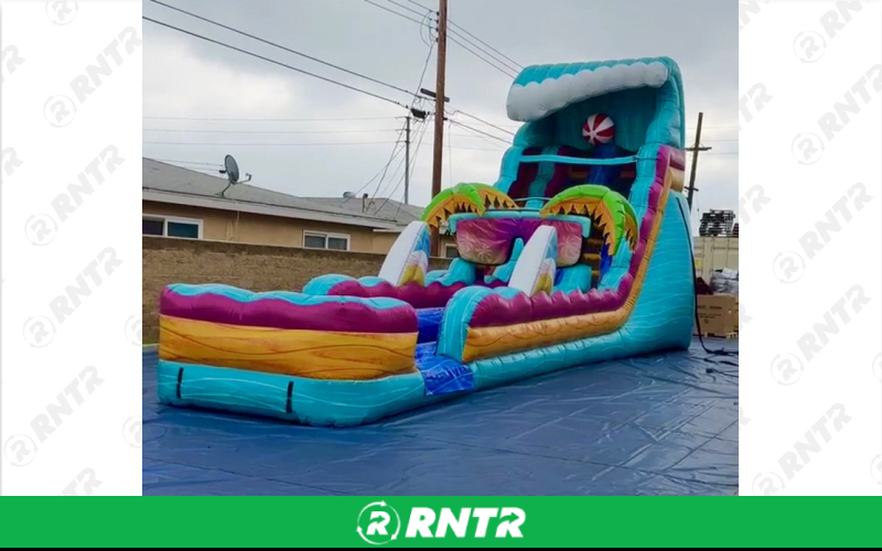 Generic Beach Life Water Slide 22ft DL – For rent in Pompano Beach, Florida – Palm Beach Party and Bounce | RNTR.com – Image 2 of 2