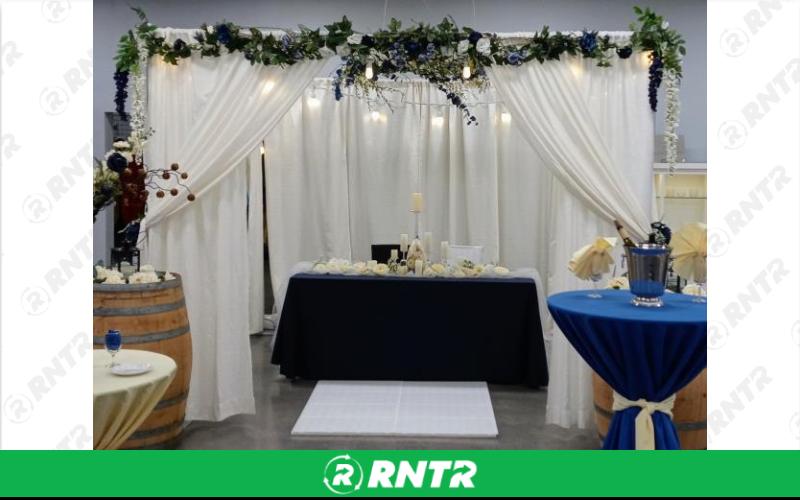Generic Booth - 8x8 Gazebo – For rent in lafayette, indiana – Midwest Rentals Inc  | RNTR.com – Image 1