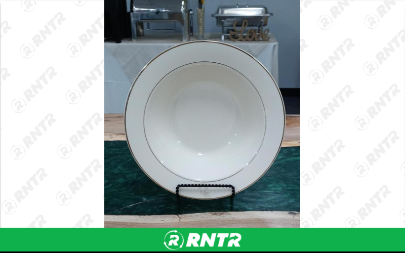 Generic BOWL - IVORY/GOLD VEGETABLE SERVING – For rent in lafayette, indiana – Midwest Rentals Inc  | RNTR.com – Image 1