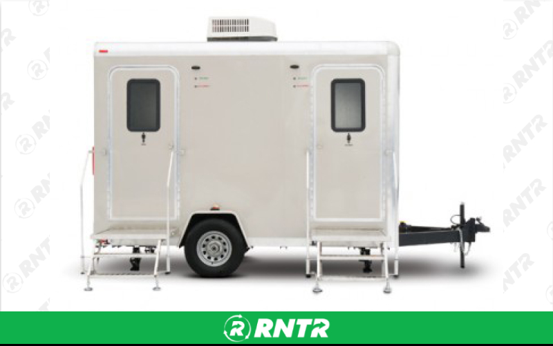 Summit City Rental 2 Stall Luxury Restroom Trailer – For rent in woodburn, indiana – Summit City Rental | RNTR.com – Image 1