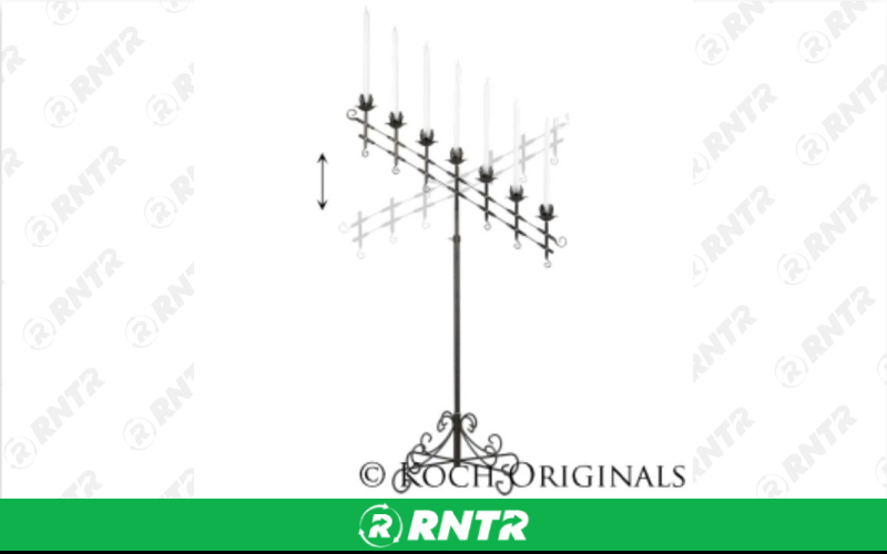 Generic Candelabra - Adjustable 7-Light Floor – For rent in lafayette, indiana – Midwest Rentals Inc  | RNTR.com – Image 1