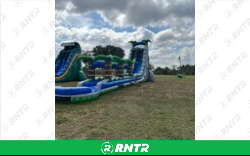 Generic Cascade Crush Water Slide 30ft SL – For rent in Pompano Beach, Florida – Palm Beach Party and Bounce | RNTR.com – Image 2 of 3