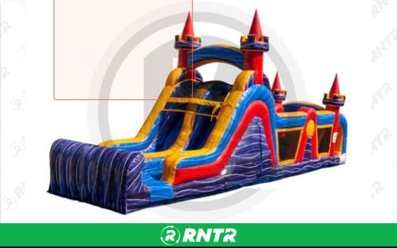 Generic Castle Tower Obstacle Course – For rent in Pompano Beach, Florida – Palm Beach Party and Bounce | RNTR.com – Image 3 of 3