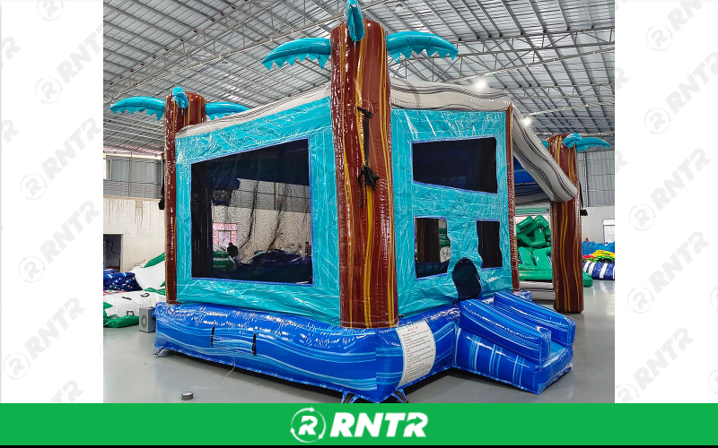 Generic Cayman Canopy Bounce House – For rent in Pompano Beach, Florida – Palm Beach Party and Bounce | RNTR.com – Image 2 of 3