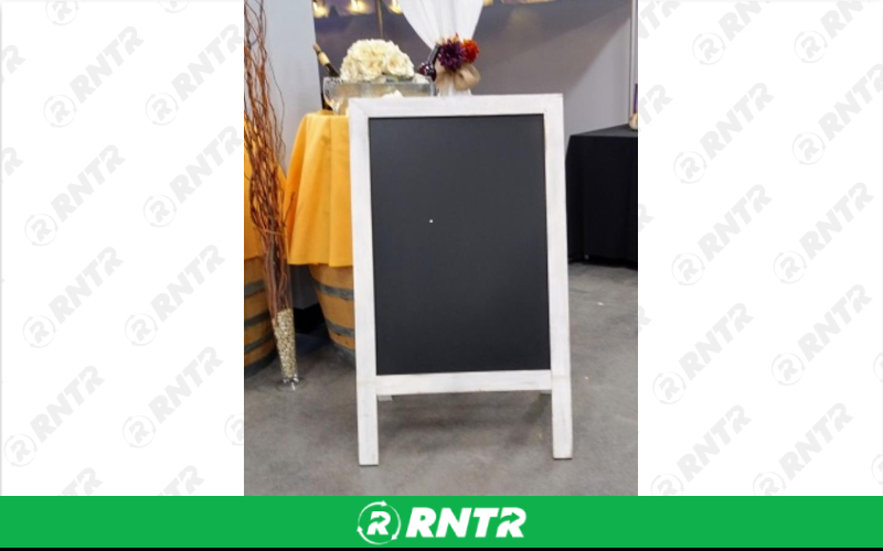 Generic Chalkboard Easel – For rent in Lafayette, Indiana – Midwest Rentals Inc | RNTR.com – Image 1