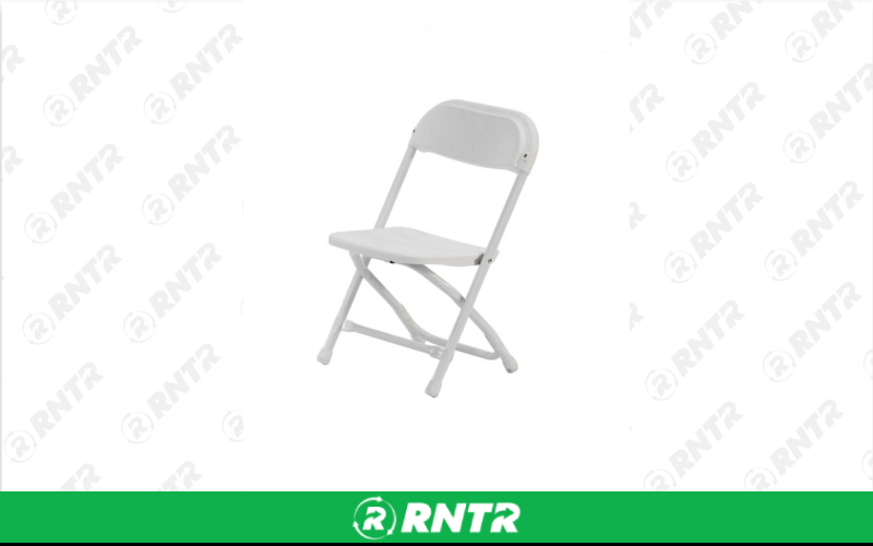 Generic CHILD CHAIR - WHITE PLASTIC FOLDING – For rent in Lafayette, Indiana – Midwest Rentals Inc | RNTR.com – Image 1 of 1
