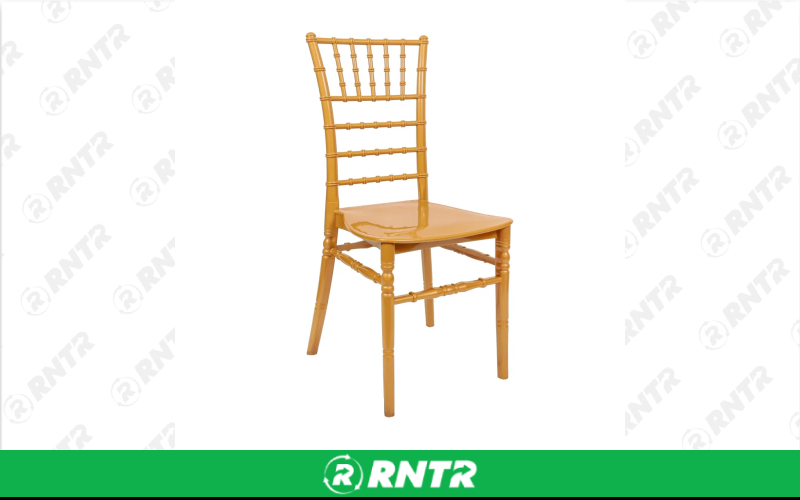 Chivari Chivari Chair - Gold – For rent in york, pennsylvania – A and R Rental | RNTR.com – Image 1