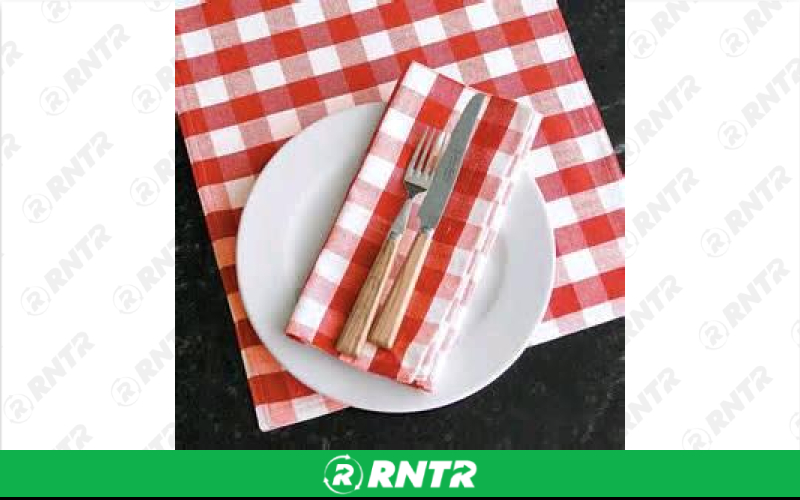 Generic CLOTH - 30 RED & WHITE TOP 60 – For rent in lafayette, indiana – Midwest Rentals Inc  | RNTR.com – Image 1