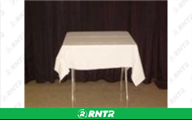 Generic CLOTH - CARD BLACK 54x54 – For rent in Lafayette, Indiana – Midwest Rentals Inc | RNTR.com – Image 1 of 1