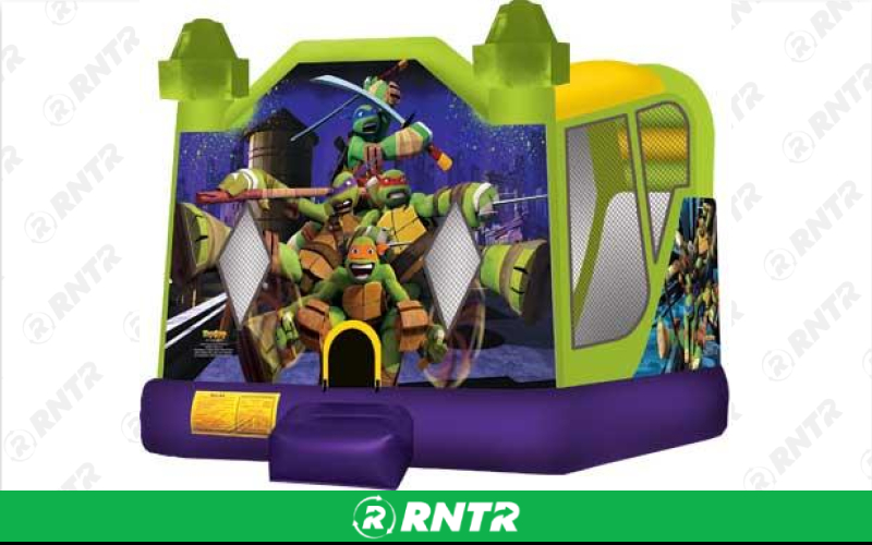 Generic COMBO - NINJA TURTLE MOONWALK – For rent in Lafayette, Indiana – Midwest Rentals Inc  | RNTR.com – Image 2 of 2